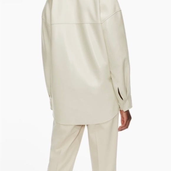 Artizia Babaton vegan leather shirt jacket - Picture 2 of 5